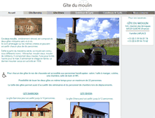 Tablet Screenshot of gitemoulin.com